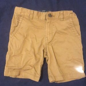Boys khaki shorts